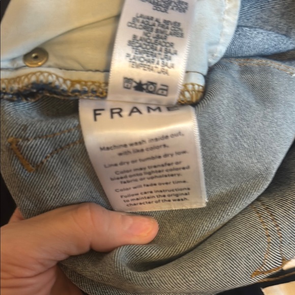 FRAME DENIM: Women's Skinny Blue Jeans - Picture 6 of 13